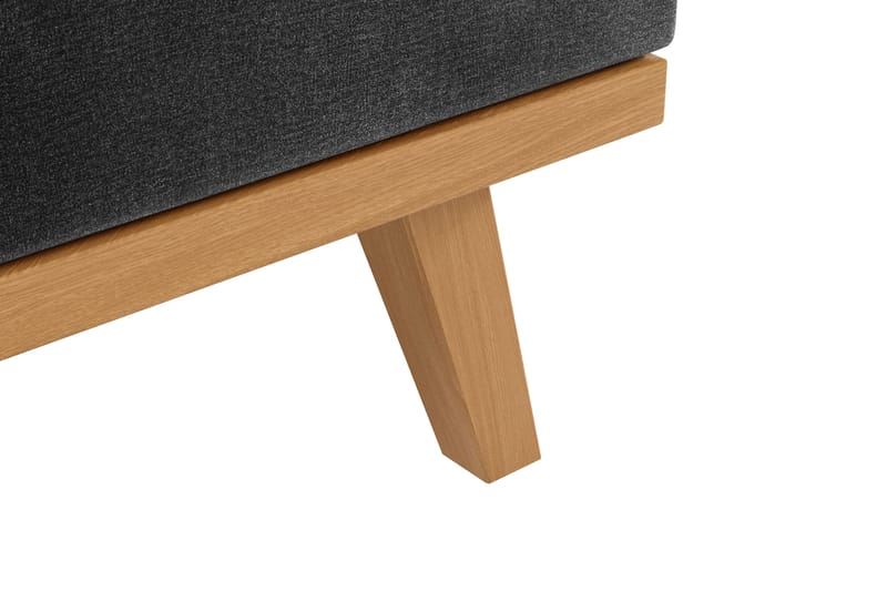 Copenhagen 5-istuttava Vasenkätinen U-muotoinen Sohva Divaanilla ja Divaanituolilla Sametilla - Tummanharmaa - Huonekalut - Sohva - U-Sohva