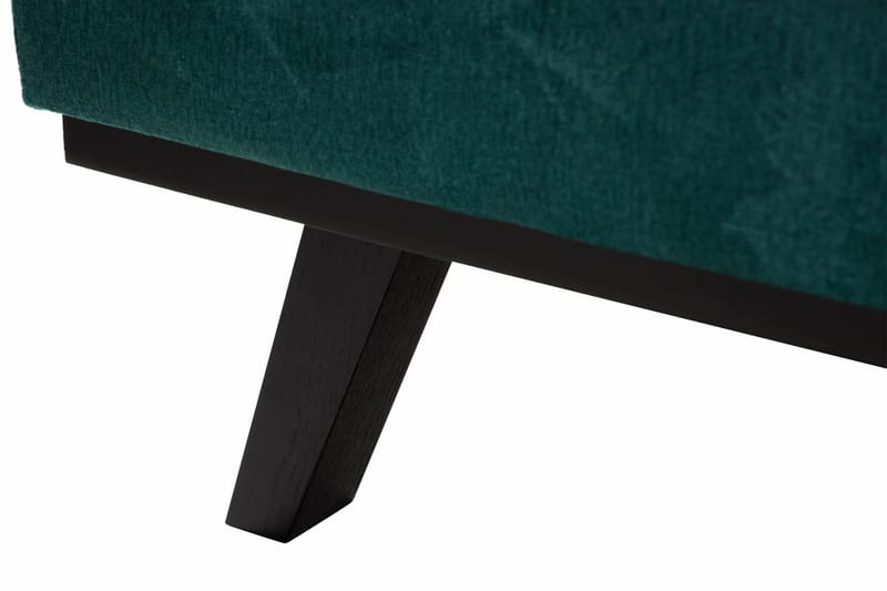 Copenhagen 5-istuttava Vasenkätinen U-muotoinen Sohva Divaanilla ja Divaanituolilla Sametilla - Vihreä - Huonekalut - Sohva - U-Sohva