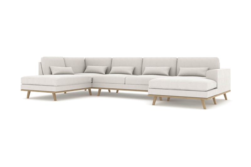 Copenhagen U-Sohva - Pellavanbeige - Huonekalut - Sohva - U-Sohva
