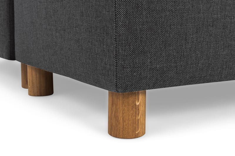 Crazy 4-istuttava Oikeakätinen U-muotoinen Large Sohva Divaanilla ja Divaanituolilla Kankaalla - Antrasiitti - Huonekalut - Sohva - U-Sohva