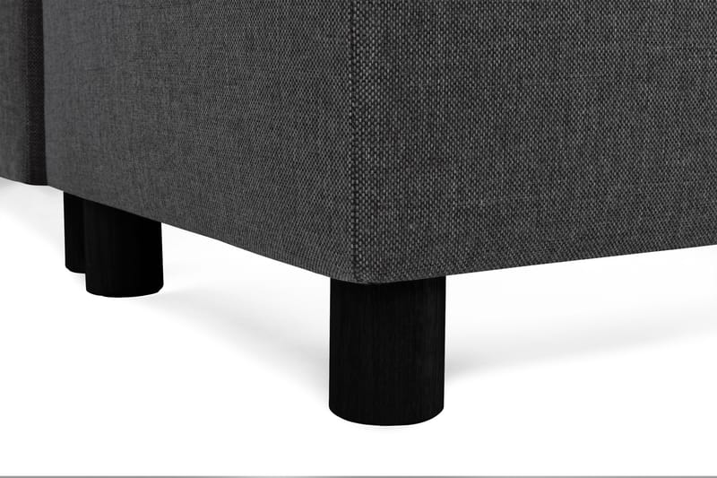 Crazy 4-istuttava Oikeakätinen U-muotoinen Large Sohva Divaanilla ja Divaanituolilla Kankaalla - Antrasiitti - Huonekalut - Sohva - U-Sohva