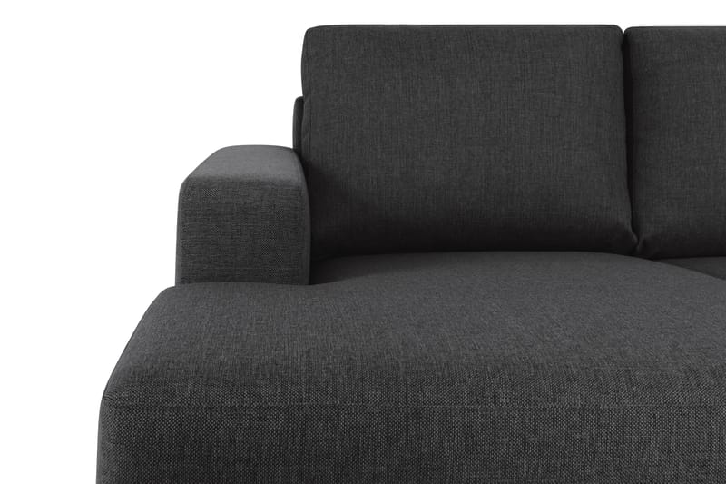 Crazy 4-istuttava Oikeakätinen U-muotoinen Large Sohva Divaanilla ja Divaanituolilla Kankaalla - Antrasiitti - Huonekalut - Sohva - Divaanisohva