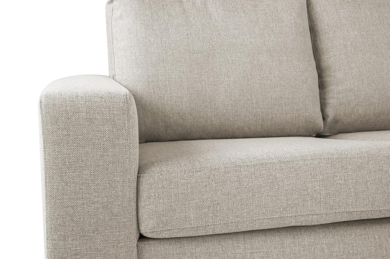 Crazy 4-istuttava Oikeakätinen U-muotoinen Large Sohva Divaanilla ja Divaanituolilla Kankaalla - Beige - Huonekalut - Sohva - Divaanisohva