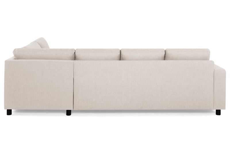 Crazy 4-istuttava Oikeakätinen U-muotoinen Large Sohva Divaanilla ja Divaanituolilla Kankaalla - Beige - Huonekalut - Sohva - Divaanisohva