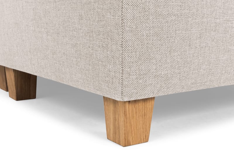 Crazy 4-istuttava Oikeakätinen U-muotoinen Large Sohva Divaanilla ja Divaanituolilla Kankaalla - Beige - Huonekalut - Sohva - U-Sohva