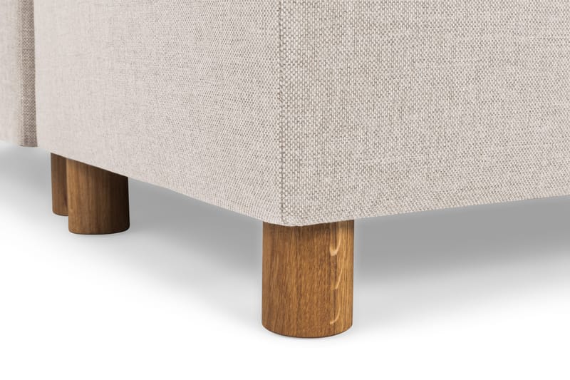 Crazy 4-istuttava Oikeakätinen U-muotoinen Large Sohva Divaanilla ja Divaanituolilla Kankaalla - Beige - Huonekalut - Sohva - U-Sohva