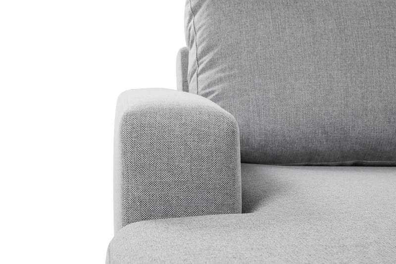 Crazy 4-istuttava Oikeakätinen U-muotoinen Large Sohva Divaanilla ja Divaanituolilla Kankaalla - Harmaa - Huonekalut - Sohva - U-Sohva