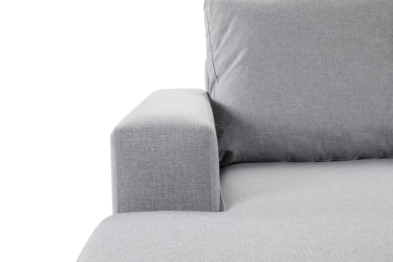 Crazy 4-istuttava Oikeakätinen U-muotoinen Large Sohva Divaanilla ja Divaanituolilla Kankaalla - Harmaa - Huonekalut - Sohva - U-Sohva