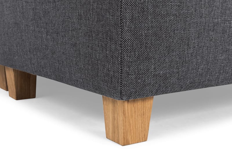 Crazy 4-istuttava Oikeakätinen U-muotoinen Large Sohva Divaanilla ja Divaanituolilla Kankaalla - Tummanharmaa - Huonekalut - Sohva - U-Sohva