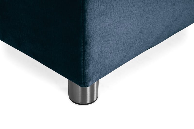 Crazy 4-istuttava Oikeakätinen U-muotoinen Large Sohva Divaanilla ja Divaanituolilla Sametilla - Sininen - Huonekalut - Sohva - U-Sohva