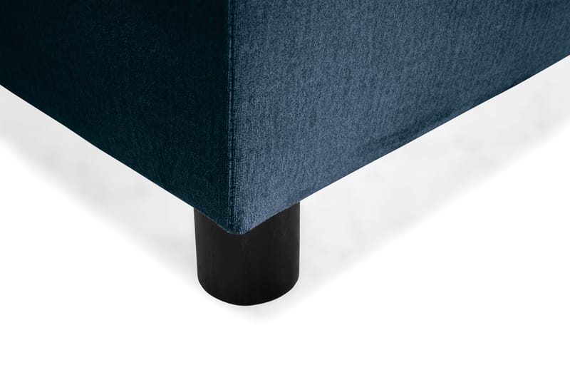 Crazy 4-istuttava Oikeakätinen U-muotoinen Large Sohva Divaanilla ja Divaanituolilla Sametilla - Sininen - Huonekalut - Sohva - U-Sohva