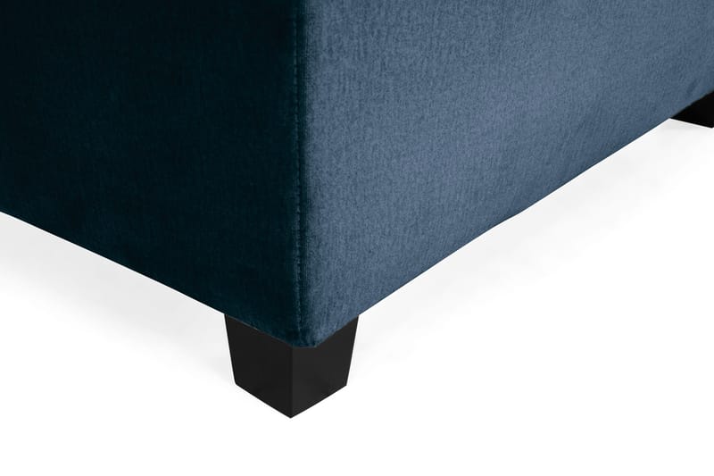 Crazy 4-istuttava Oikeakätinen U-muotoinen Large Sohva Divaanilla ja Divaanituolilla Sametilla - Sininen - Huonekalut - Sohva - U-Sohva