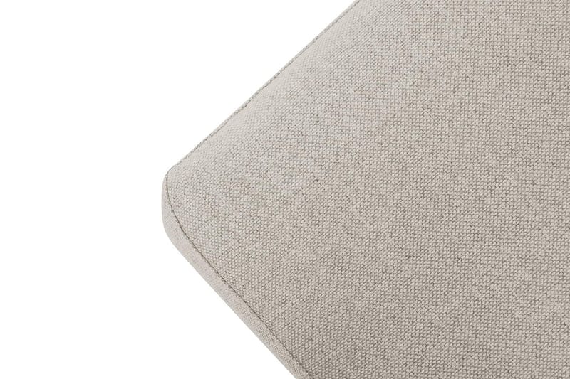 Crazy 4-istuttava Oikeakätinen U-muotoinen Small Sohva Divaanilla ja Divaanituolilla Kankaalla - Beige - Huonekalut - Sohva - U-Sohva