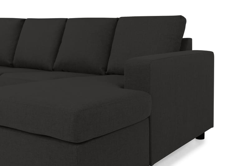 Crazy 4-istuttava Vasenkätinen U-muotoinen Large Sohva Divaanilla ja Divaanituolilla Kankaalla - Antrasiitti - Huonekalut - Sohva - Divaanisohva