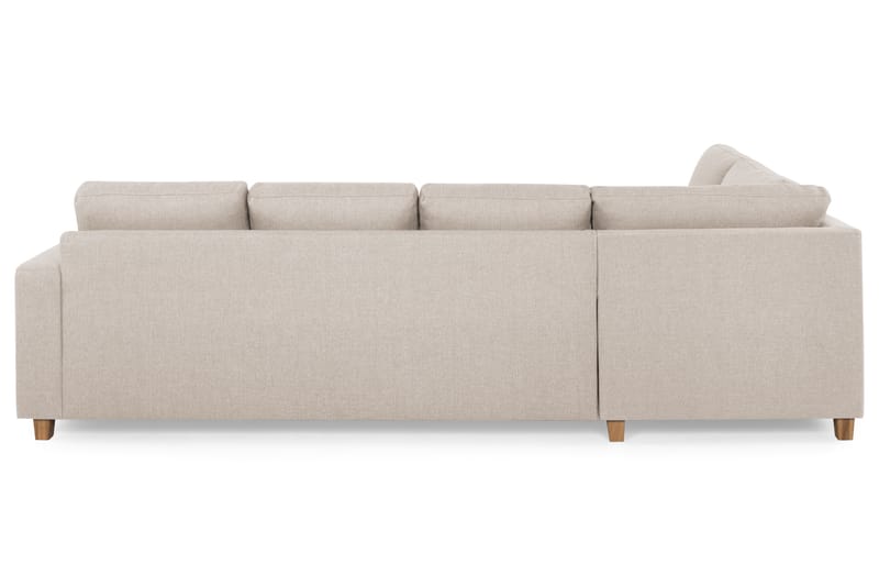 Crazy 4-istuttava Vasenkätinen U-muotoinen Large Sohva Divaanilla ja Divaanituolilla Kankaalla - Beige - Huonekalut - Sohva - Divaanisohva