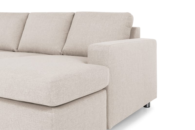 Crazy 4-istuttava Vasenkätinen U-muotoinen Large Sohva Divaanilla ja Divaanituolilla Kankaalla - Beige - Huonekalut - Sohva - Divaanisohva