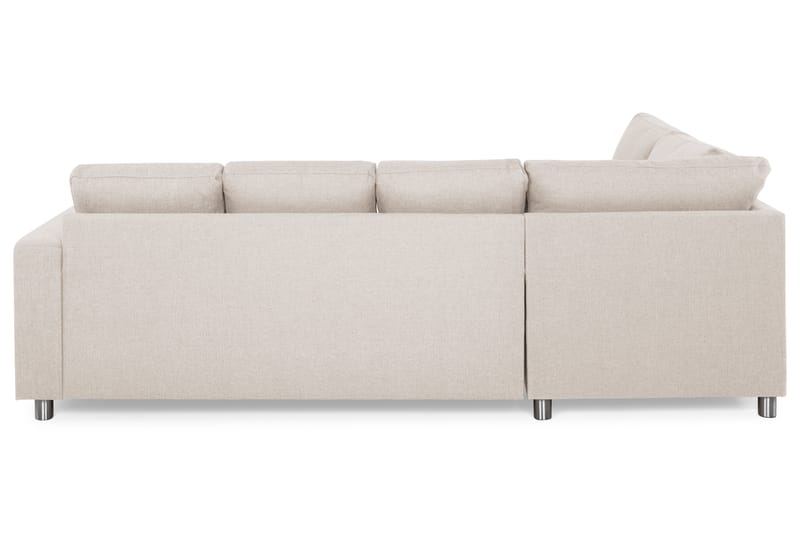 Crazy 4-istuttava Vasenkätinen U-muotoinen Large Sohva Divaanilla ja Divaanituolilla Kankaalla - Beige - Huonekalut - Sohva - Divaanisohva