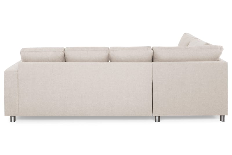 Crazy 4-istuttava Vasenkätinen U-muotoinen Large Sohva Divaanilla ja Divaanituolilla Kankaalla - Beige - Huonekalut - Sohva - U-Sohva
