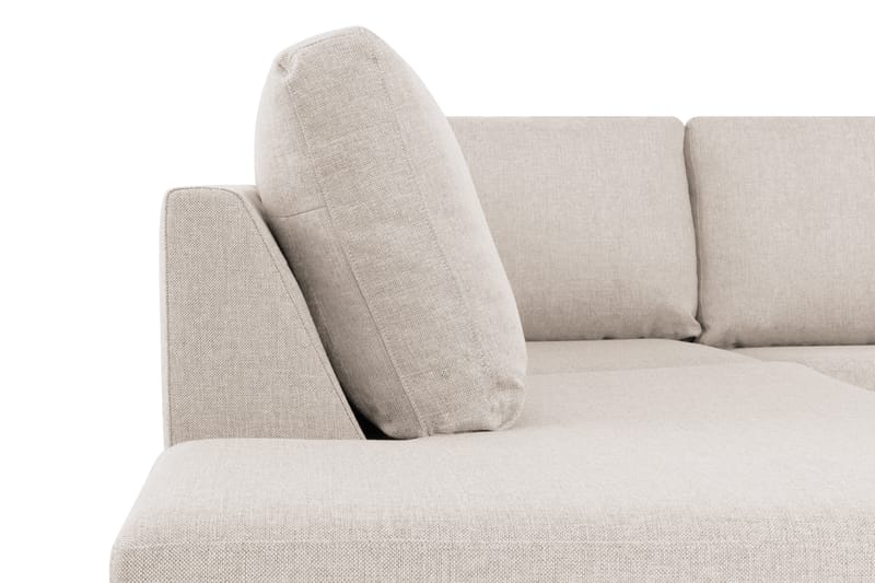 Crazy 4-istuttava Vasenkätinen U-muotoinen Large Sohva Divaanilla ja Divaanituolilla Kankaalla - Beige - Huonekalut - Sohva - Divaanisohva