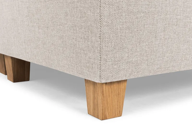 Crazy 4-istuttava Vasenkätinen U-muotoinen Large Sohva Divaanilla ja Divaanituolilla Kankaalla - Beige - Huonekalut - Sohva - U-Sohva