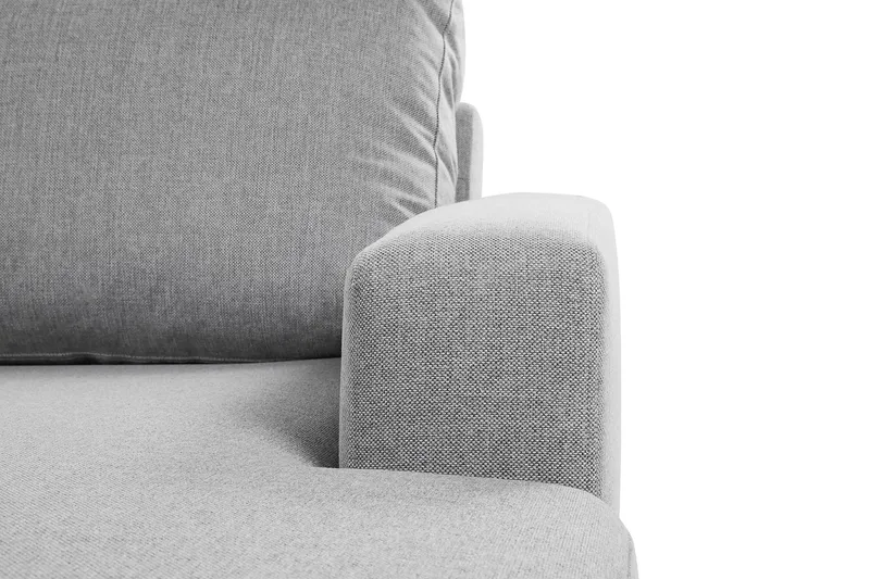 Crazy 4-istuttava Vasenkätinen U-muotoinen Large Sohva Divaanilla ja Divaanituolilla Kankaalla - Harmaa - Huonekalut - Sohva - U-Sohva