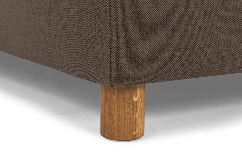 Crazy 4-istuttava Vasenkätinen U-muotoinen Large Sohva Divaanilla ja Divaanituolilla Kankaalla - Ruskea - Huonekalut - Sohva - U-Sohva