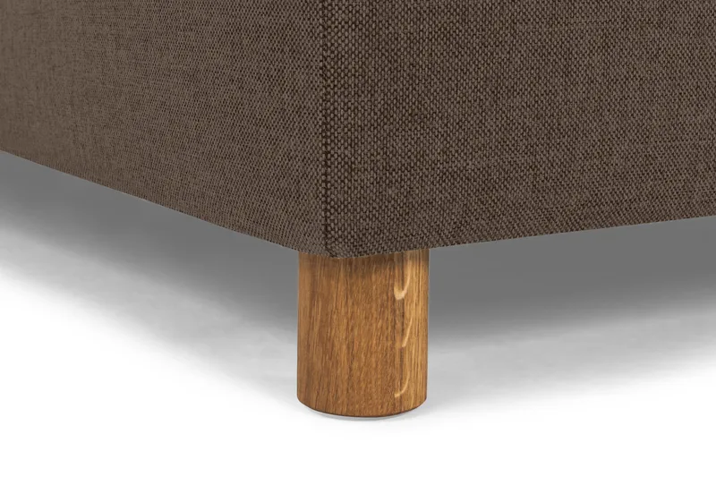 Crazy 4-istuttava Vasenkätinen U-muotoinen Large Sohva Divaanilla ja Divaanituolilla Kankaalla - Ruskea - Huonekalut - Sohva - U-Sohva