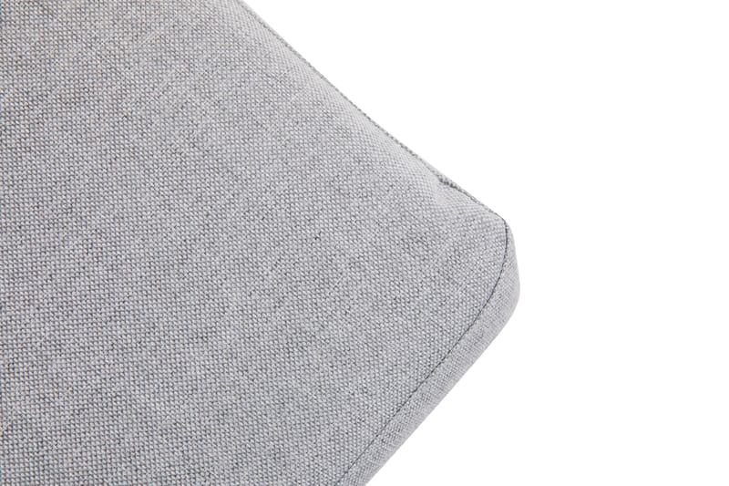 Crazy 4-istuttava Vasenkätinen U-muotoinen Small Sohva Divaanilla ja Schäslongilla Kankaalla sis. Kuorityynyt - Harmaa - Huonekalut - Sohva - U-Sohva