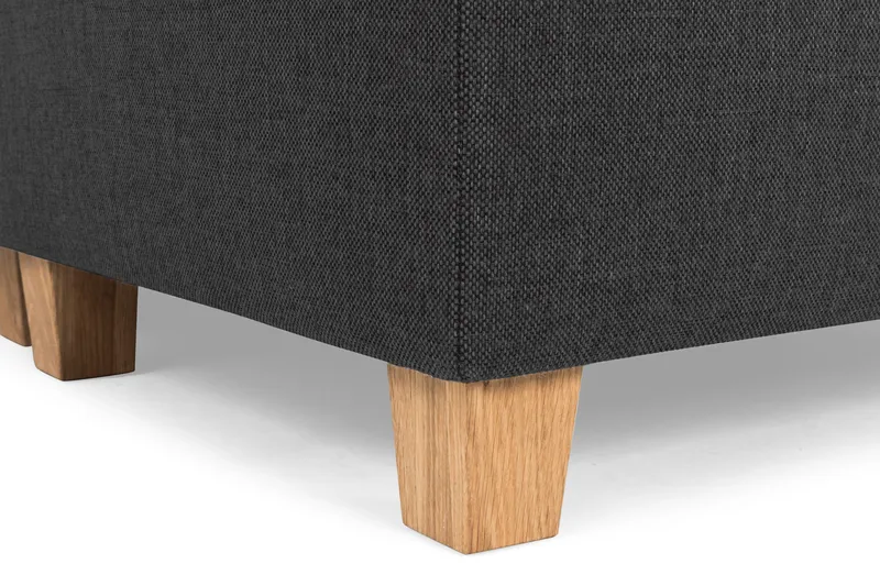 Crazy 5-istuttava Oikeakätinen U-muotoinen X-Large Sohva Divaanilla ja Divaanituolilla Kankaalla - Antrasiitti - Huonekalut - Sohva - U-Sohva