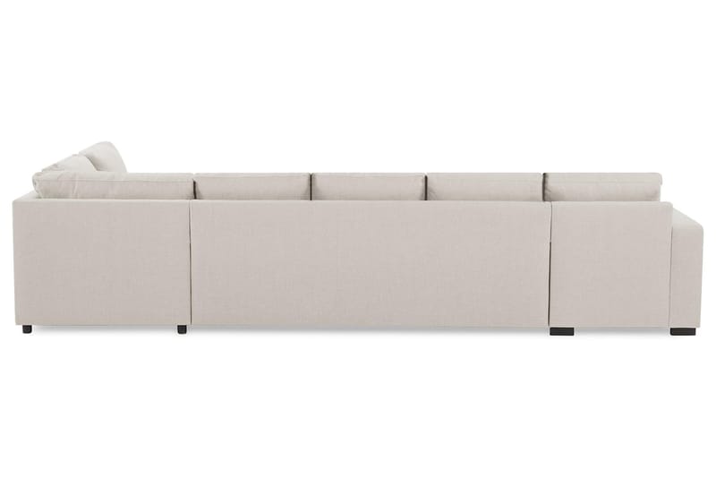 Crazy 5-istuttava Oikeakätinen U-muotoinen X-Large Sohva Divaanilla ja Divaanituolilla Kankaalla - Beige - Huonekalut - Sohva - Divaanisohva