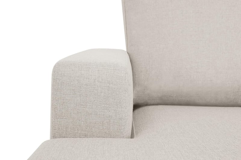 Crazy 5-istuttava Oikeakätinen U-muotoinen X-Large Sohva Divaanilla ja Divaanituolilla Kankaalla - Beige - Huonekalut - Sohva - U-Sohva