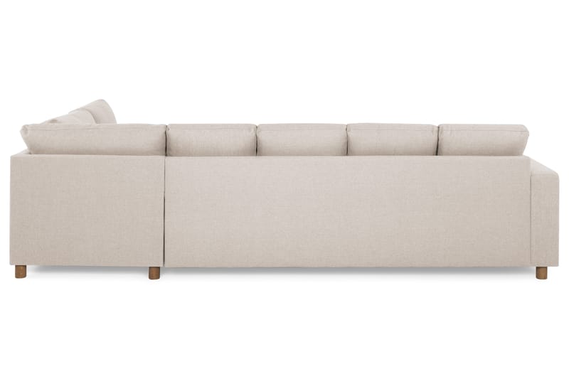Crazy 5-istuttava Oikeakätinen U-muotoinen X-Large Sohva Divaanilla ja Divaanituolilla Kankaalla - Beige - Huonekalut - Sohva - Divaanisohva