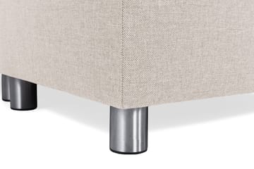 Crazy 5-istuttava Oikeakätinen U-muotoinen X-Large Sohva Divaanilla ja Divaanituolilla Kankaalla - Beige - Huonekalut - Sohva - Divaanisohva
