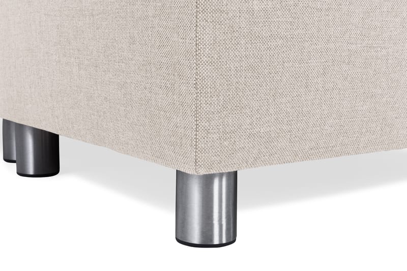 Crazy 5-istuttava Oikeakätinen U-muotoinen X-Large Sohva Divaanilla ja Divaanituolilla Kankaalla - Beige - Huonekalut - Sohva - Divaanisohva