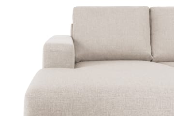 Crazy 5-istuttava Oikeakätinen U-muotoinen X-Large Sohva Divaanilla ja Divaanituolilla Kankaalla - Beige - Huonekalut - Sohva - Divaanisohva