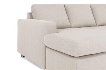 Crazy 5-istuttava Oikeakätinen U-muotoinen X-Large Sohva Divaanilla ja Divaanituolilla Kankaalla - Beige - Huonekalut - Sohva - Divaanisohva