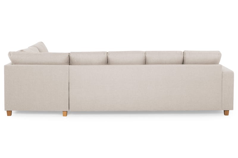 Crazy 5-istuttava Oikeakätinen U-muotoinen X-Large Sohva Divaanilla ja Divaanituolilla Kankaalla - Beige - Huonekalut - Sohva - Divaanisohva