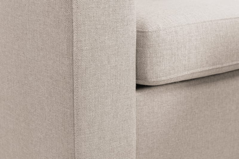 Crazy 5-istuttava Oikeakätinen U-muotoinen X-Large Sohva Divaanilla ja Divaanituolilla Kankaalla - Beige - Huonekalut - Sohva - Divaanisohva