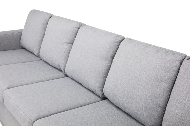 Crazy 5-istuttava Oikeakätinen U-muotoinen X-Large Sohva Divaanilla ja Divaanituolilla Kankaalla - Harmaa - Huonekalut - Sohva - Divaanisohva