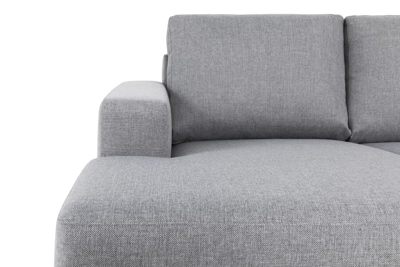 Crazy 5-istuttava Oikeakätinen U-muotoinen X-Large Sohva Divaanilla ja Divaanituolilla Kankaalla - Harmaa - Huonekalut - Sohva - Divaanisohva