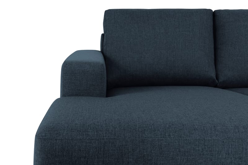 Crazy 5-istuttava Oikeakätinen U-muotoinen X-Large Sohva Divaanilla ja Divaanituolilla Kankaalla - Sininen - Huonekalut - Sohva - Divaanisohva