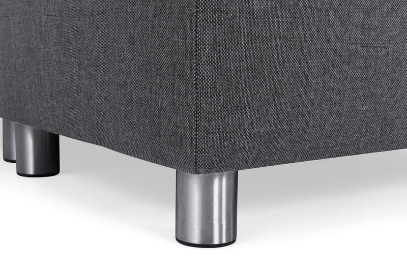 Crazy 5-istuttava Oikeakätinen U-muotoinen X-Large Sohva Divaanilla ja Divaanituolilla Kankaalla - Tummanharmaa - Huonekalut - Sohva - U-Sohva