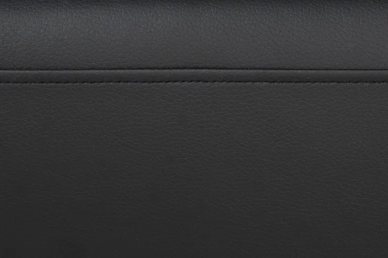 Crazy 5-istuttava U-muotoinen Sohva Kaksoisdivaanilla Keinonahkalla - Musta - Huonekalut - Sohva - U-Sohva