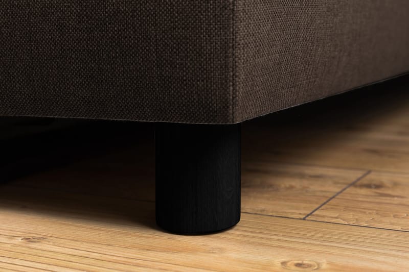 Crazy 5-istuttava Vasenkätinen U-muotoinen Sohva Divaanilla ja Divaanituolilla Kankaalla - Ruskea - Huonekalut - Sohva - U-Sohva