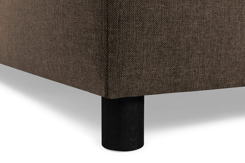 Crazy 5-istuttava Vasenkätinen U-muotoinen Sohva Divaanilla ja Divaanituolilla Kankaalla - Ruskea - Huonekalut - Sohva - U-Sohva