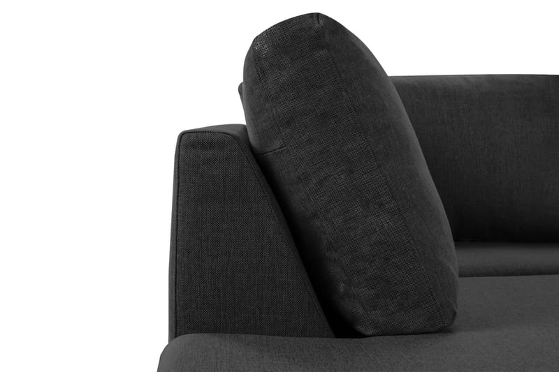 Crazy 5-istuttava Vasenkätinen U-muotoinen X-Large Sohva Divaanilla ja Divaanituolilla Kankaalla - Antrasiitti - Huonekalut - Sohva - Divaanisohva