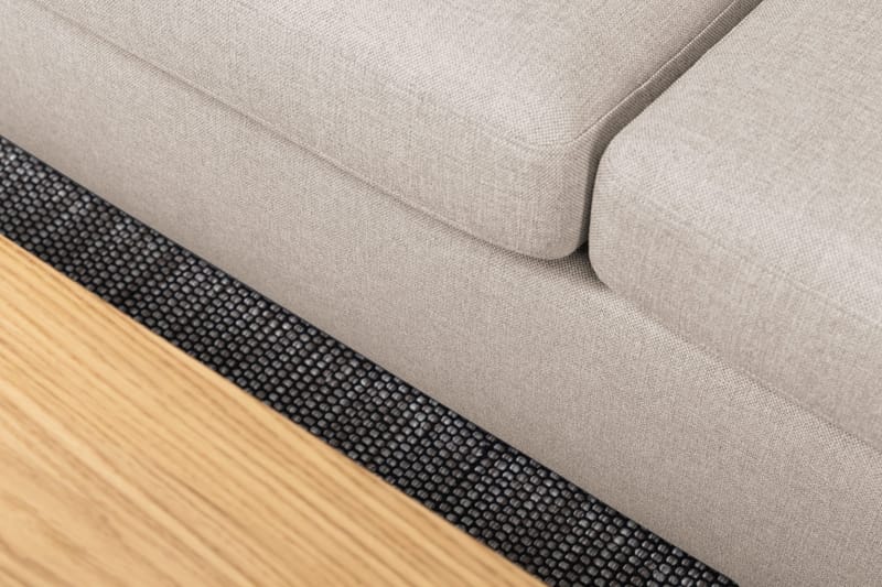 Crazy 5-istuttava Vasenkätinen U-muotoinen X-Large Sohva Divaanilla ja Divaanituolilla Kankaalla - Beige - Huonekalut - Sohva - U-Sohva