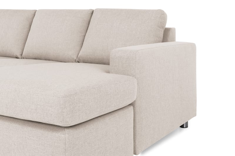 Crazy 5-istuttava Vasenkätinen U-muotoinen X-Large Sohva Divaanilla ja Divaanituolilla Kankaalla - Beige - Huonekalut - Sohva - Divaanisohva