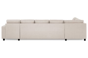 Crazy 5-istuttava Vasenkätinen U-muotoinen X-Large Sohva Divaanilla ja Divaanituolilla Kankaalla - Beige - Huonekalut - Sohva - Divaanisohva