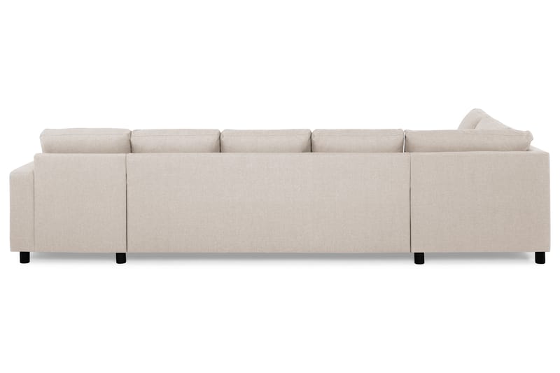 Crazy 5-istuttava Vasenkätinen U-muotoinen X-Large Sohva Divaanilla ja Divaanituolilla Kankaalla - Beige - Huonekalut - Sohva - Divaanisohva